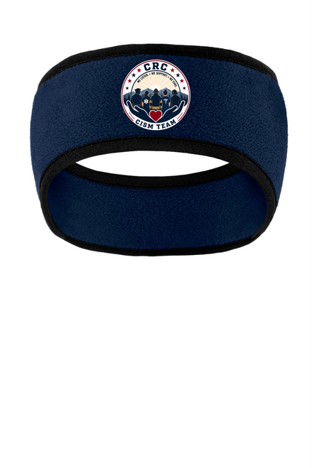 CRCCISM - C916-CHILL FLEECE SPORT HEADBAND-With embroidery design