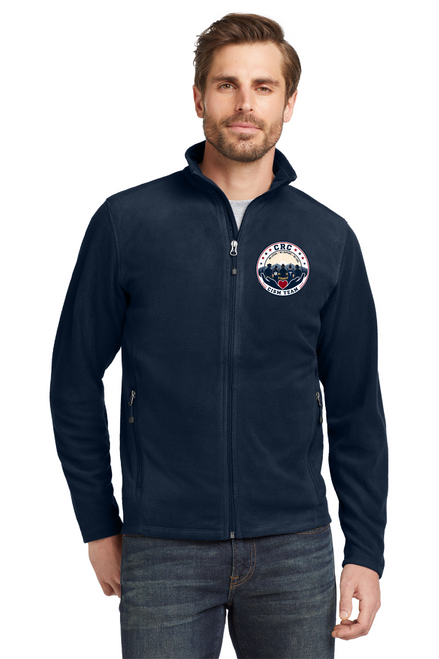 CRCCISM - EB224 - Eddie Bauer® Full-Zip Microfleece Jacket - With Embroidery design