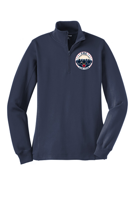 CRCCISM - LST253 - Sport-Tek® Ladies 1/4-Zip Sweatshirt - with embroidery design