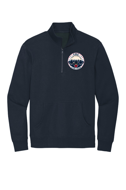 CRCCISM - DT6106 District® V.I.T.™ Fleece 1/4-Zip - with embroidery design