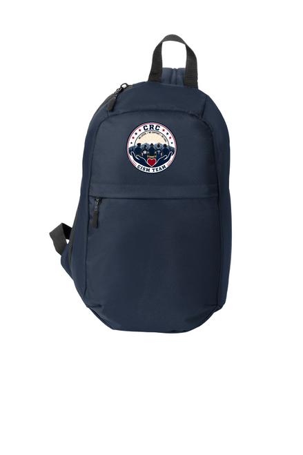CRCCISM - BG228 Port Authority® Crossbody Backpack - With Embroidery design