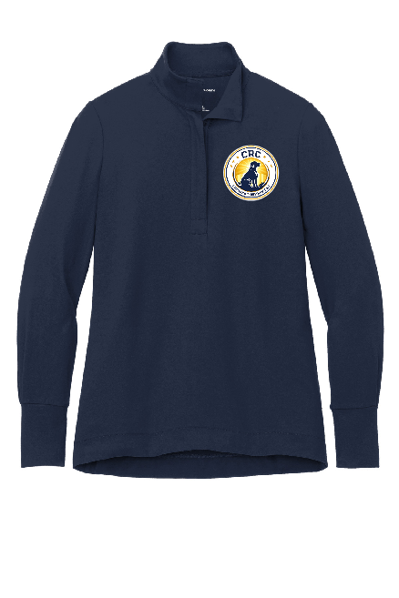 CRK9 - LK829 Port Authority® Women's Fairway Stretch 1/4-Zip - with embroidery design