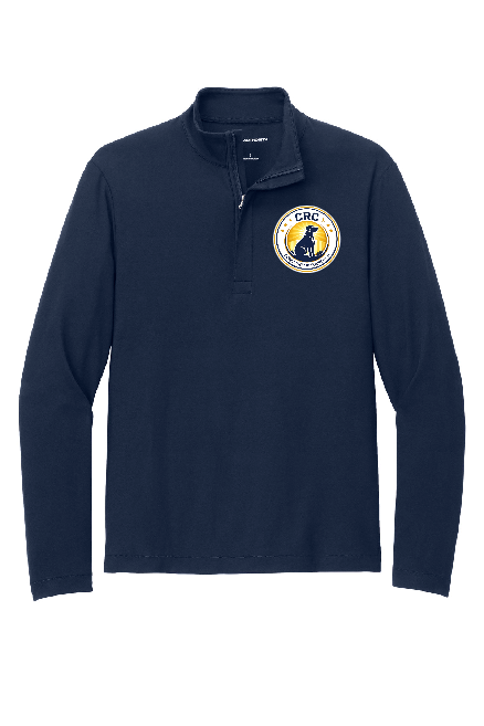 CRK9 - K829 Port Authority® Fairway Stretch 1/4-Zip - with embroidery design