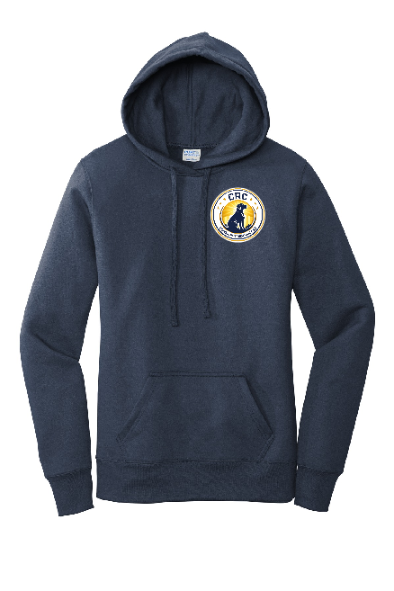 CRK9 - LPC78ZH - Port & Company® Women's Core Fleece Full-Zip Hooded Sweatshirt - with embroidery design