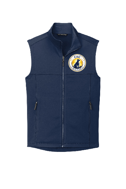CRK9 - F906 Port Authority® Collective Smooth Fleece Vest - With Embroidery design