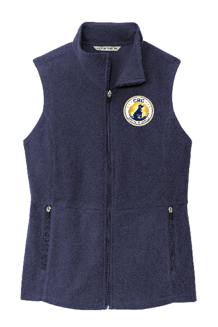 CRK9 - L152 Port Authority® Women's Accord Microfleece Vest - With Embroidery design