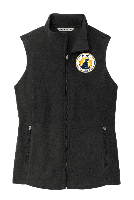 CRK9 - L152 Port Authority® Women's Accord Microfleece Vest - With Embroidery design