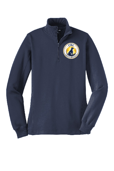 CRK9 - LST253 - Sport-Tek® Ladies 1/4-Zip Sweatshirt - with embroidery design