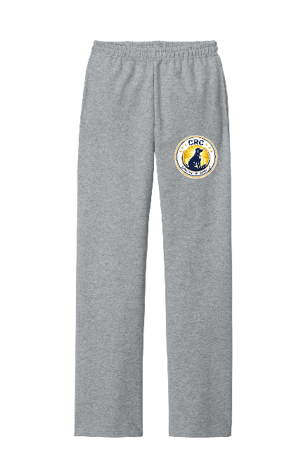 CRK9 -974MP-Jerzees Adult NuBlend® Open-Bottom Fleece Sweatpants 