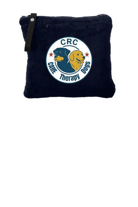 CRC Care - BP75 Port Authority® Packable Travel Blanket - With Embroidery design