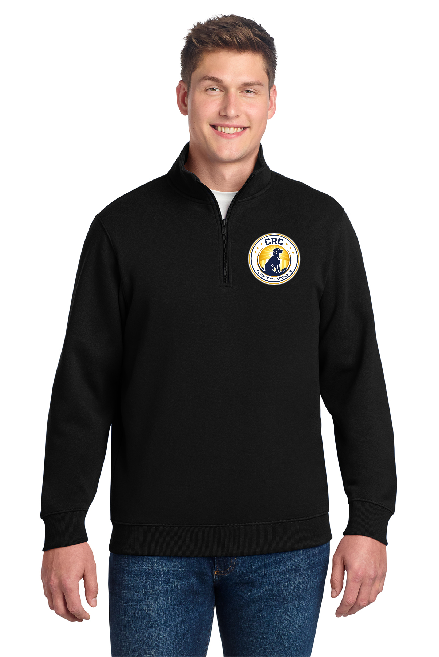 CRK9 - ST253 - Sport-Tek® 1/4-Zip Sweatshirt - with embroidery design