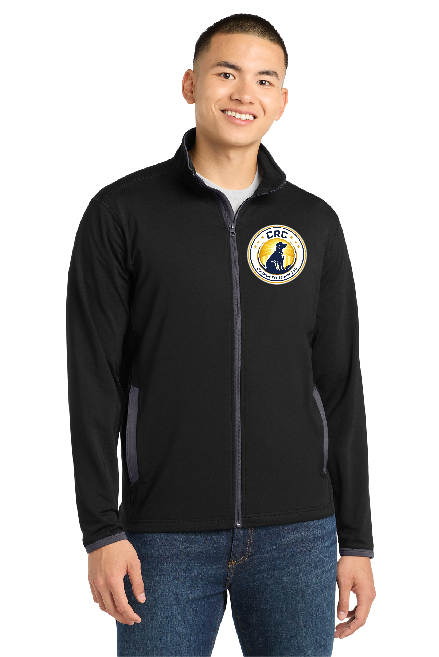 CRK9 - ST853 - Sport-Tek® Sport-Wick® Stretch Contrast Full-Zip Jacket - with embroidery design