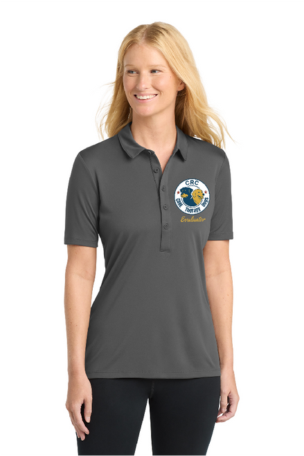 CRC Care - LST520 - Sport-Tek® Women's Posi-UV® Pro Polo - with embroidery design
