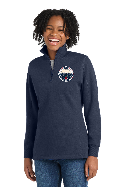 CRC CISM - LST253 Sport-Tek® Women's 1/4-Zip Sweatshirt - with embroidery design