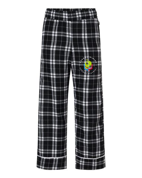 APC - BY6603 - Boxercraft Youth Wide Cuff Flannel Pants