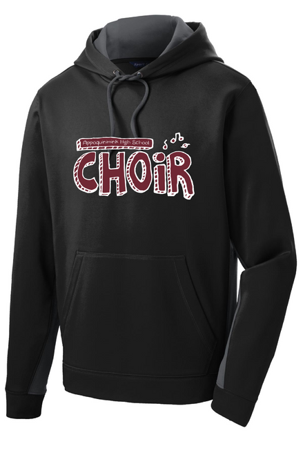 AHSM - ST235 - Sport-Tek® Sport-Wick® Fleece Colorblock Hooded Pullover