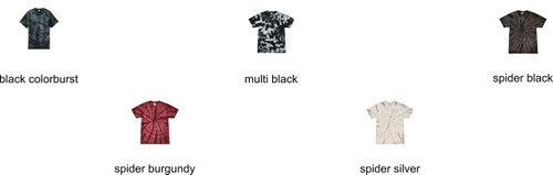 AHSM  - CD101 - Tie-Dye Adult 100% Cotton T-Shirt