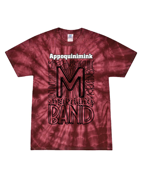 AHSM  - CD101 - Tie-Dye Adult 100% Cotton T-Shirt