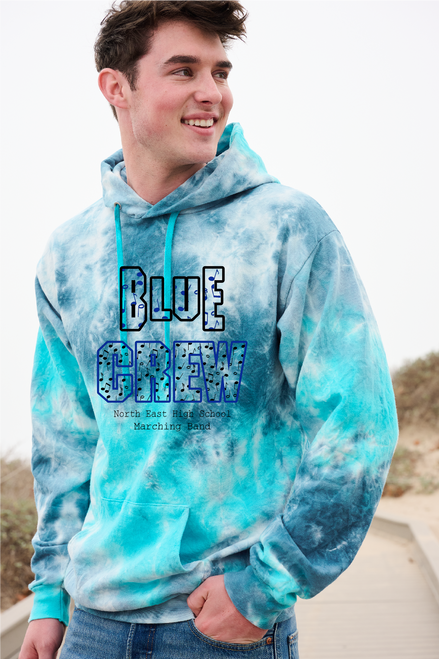 NEHSMB - CD877 - Tie-Dye Adult Hoodie