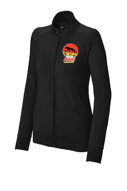 RSHSMB - LST857 - Sport-Tek® Women's Sport-Wick® Stretch Full-Zip Cadet Jacket