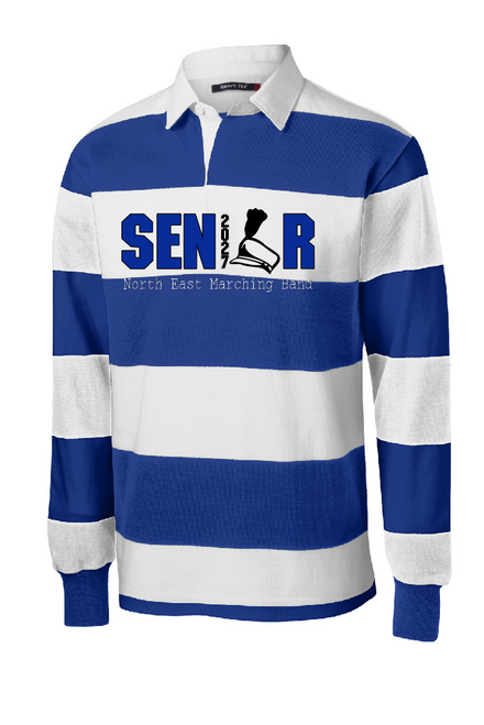 NEHSMB - ST301 - Sport-Tek® Classic Long Sleeve Rugby Polo