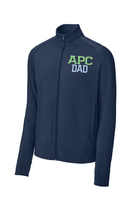 APC - ST857 - Sport-Tek® Sport-Wick® Stretch Full-Zip Cadet Jacket