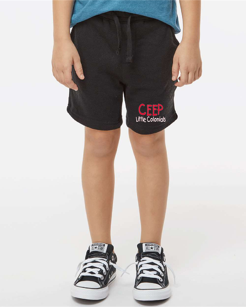 CEEP - Independent Trading Co. Toddler & Youth Lightweight Special Blend Fleece Shorts