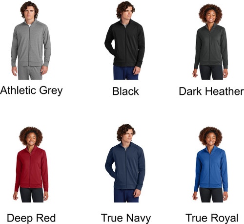 NCES - ST857 - Sport-Tek® Sport-Wick® Stretch Full-Zip Cadet Jacket