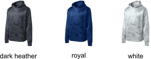 NCES - YST240 - Sport-Tek® Youth Sport-Wick® CamoHex Fleece Hooded Pullover
