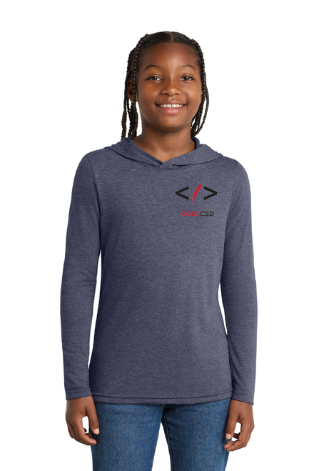 SES - DT139Y - District® Youth Perfect Tri® Long Sleeve Hoodie