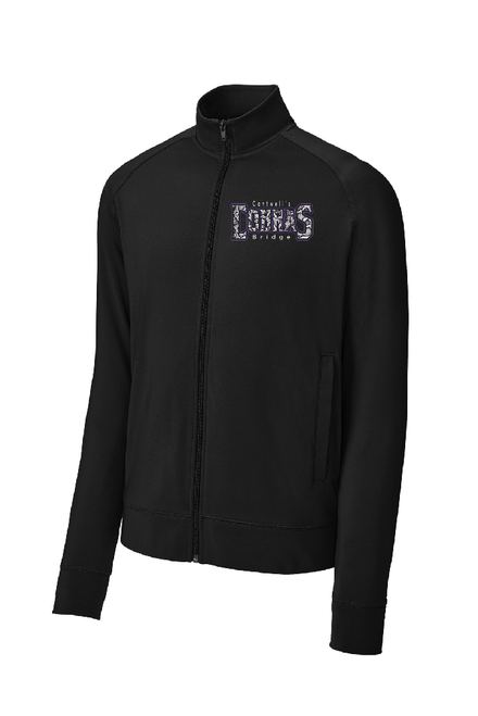CBMS - ST857 - Sport-Tek® Sport-Wick® Stretch Full-Zip Cadet Jacket