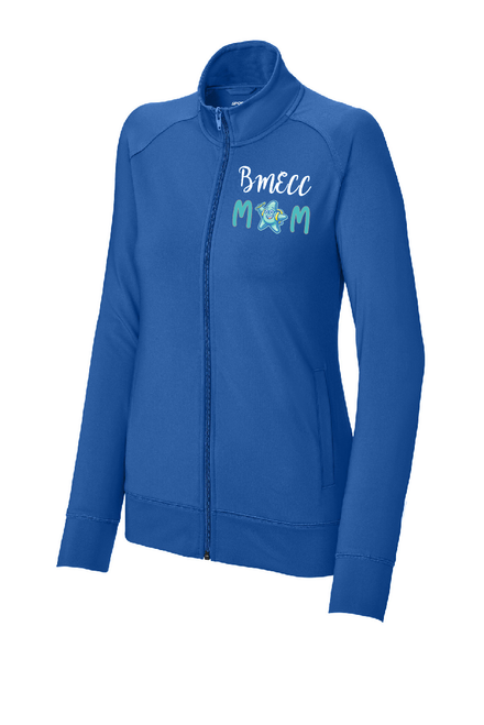 BMECC - LST857 - Sport-Tek® Women's Sport-Wick® Stretch Full-Zip Cadet Jacket