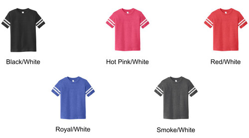 NEES - RS3037 - Rabbit Skins™ Toddler Football Fine Jersey Tee