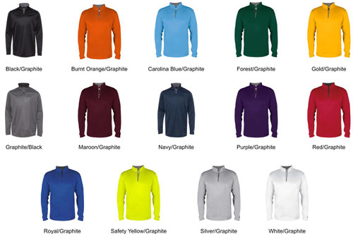 NEES - 2102 - Badger Youth B-Core Quarter-Zip Pullover