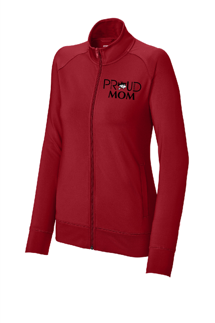 WPHS - LST857 - Sport-Tek® Women's Sport-Wick® Stretch Full-Zip Cadet Jacket