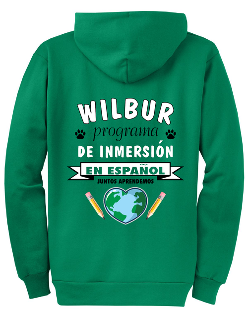 WESSI - YOUTH Zip-Up Hooded Sweatshirt