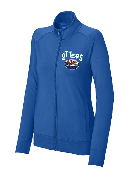 OSE - LST857 - Sport-Tek® Women's Sport-Wick® Stretch Full-Zip Cadet Jacket