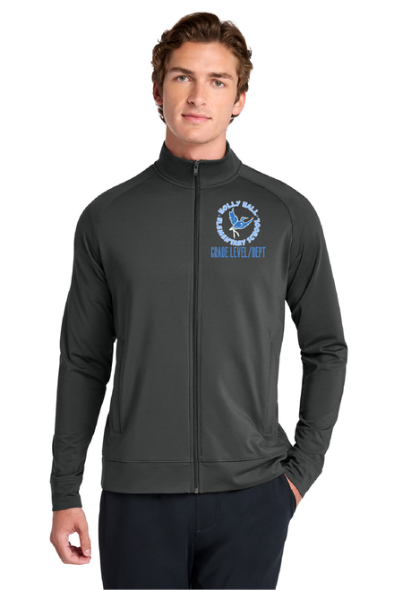 HHES - ST857 - Sport-Tek® Sport-Wick® Stretch Full-Zip Cadet Jacket