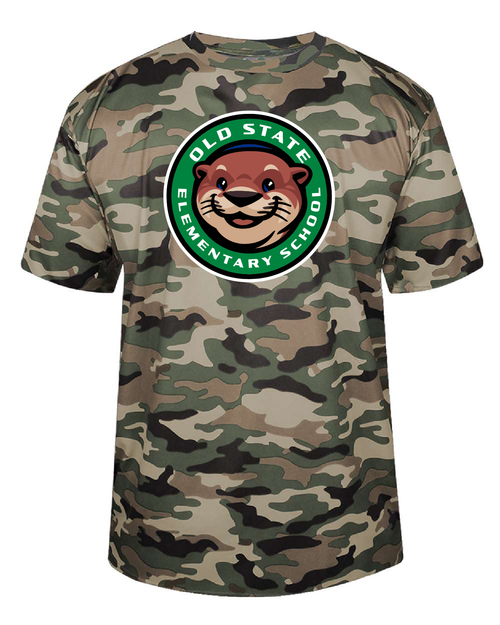 OSE - 2181 - Badger Youth Camo T-Shirt