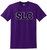 PURPLE
Available for all apparel options