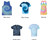 PCST - CD101 - Tie-Dye 100% Cotton T-Shirt Youth & Adult - Choice of front design w/ "Straight Outta The Creek" on back
