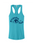 PCST - 1533 - Next Level Women's Ideal Racerback Tank - Choice of front design w/ "PIRANHAS" vertically on back
