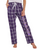 Purple/white