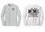 AHSM - Band Senior Mom Specialty -- small heart on front & large back design - Unisex Apparel  ASH ONLY