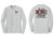 AHSM - Band Senior Mom Specialty -- small heart on front & large back design - Unisex Apparel  ASH ONLY
