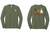 PAD - Day 4 - 3 Chicks on Military Green -- Gildan Softstyle® Long Sleeve T-Shirt  YOUTH & UNISEX apparel