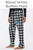 HHES - BW6620 Ladies Boxercraft Flannel Pants