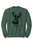 PAD - Day 23 - Oh Deer on Heather Dark Green -- Gildan® Heavy Blend™ Hooded Sweatshirt UNISEX sizes