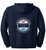 CCP - Zip-Up Sweatshirt - 18600-Gildan Adult Heavy Blend™- Unisex - Small design on front. Large design on back. 