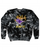 EHS Indoor Track - CD8100 - Tie-Dye Adult 100% Cotton Crew Neck Sweatshirt -- Multiblack color only